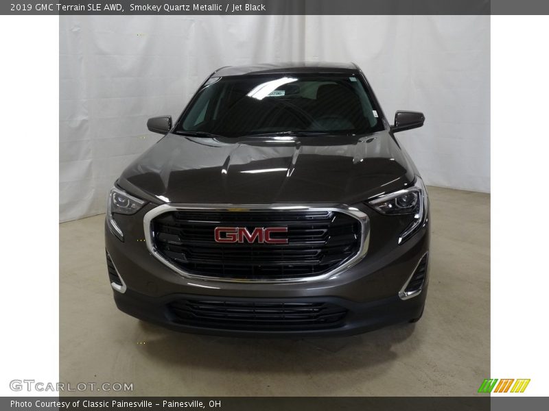 Smokey Quartz Metallic / Jet Black 2019 GMC Terrain SLE AWD