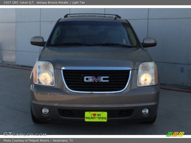 Antique Bronze Metallic / Light Tan 2007 GMC Yukon SLT