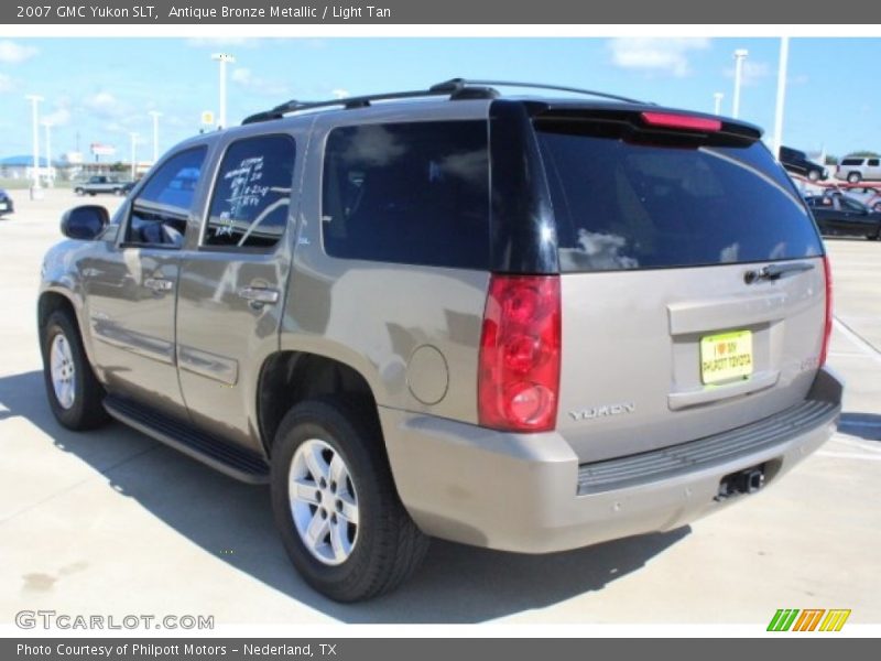 Antique Bronze Metallic / Light Tan 2007 GMC Yukon SLT