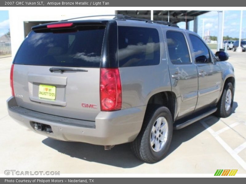 Antique Bronze Metallic / Light Tan 2007 GMC Yukon SLT
