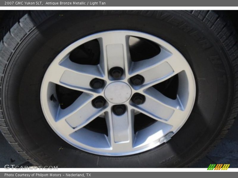 Antique Bronze Metallic / Light Tan 2007 GMC Yukon SLT