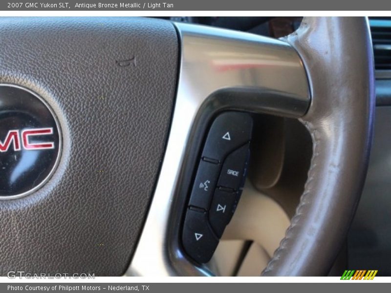 Antique Bronze Metallic / Light Tan 2007 GMC Yukon SLT