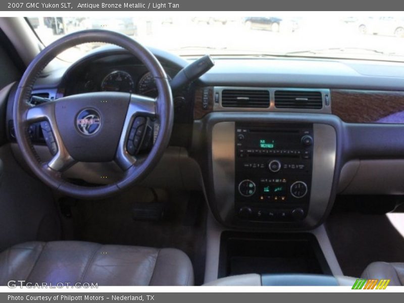 Antique Bronze Metallic / Light Tan 2007 GMC Yukon SLT