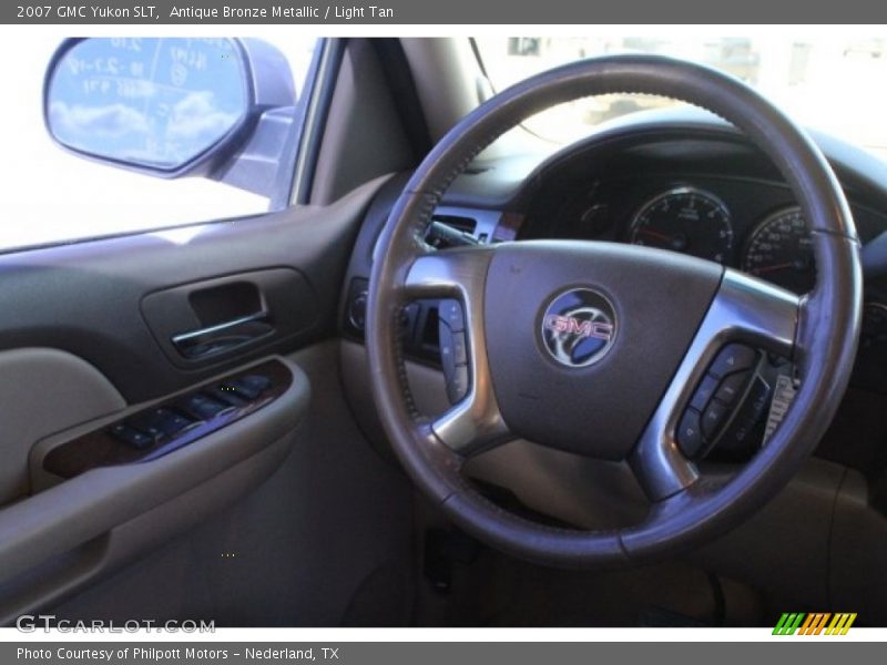 Antique Bronze Metallic / Light Tan 2007 GMC Yukon SLT
