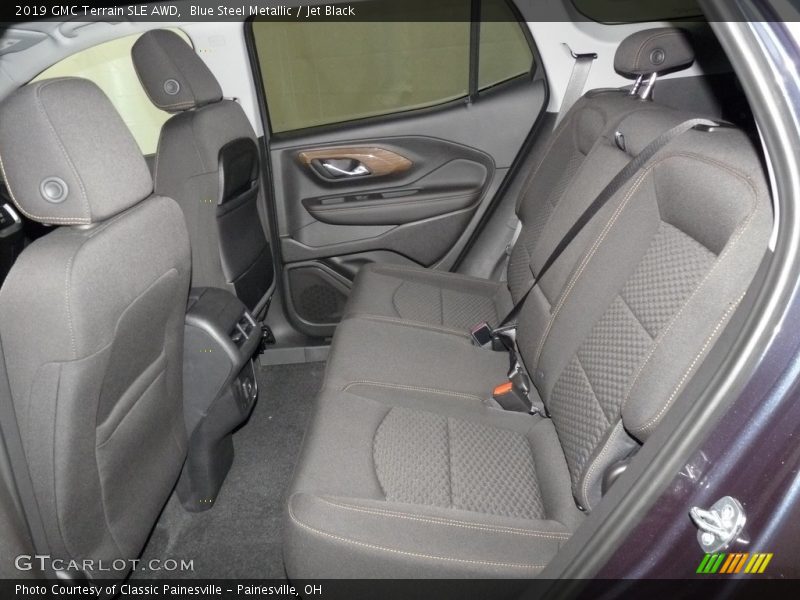 Blue Steel Metallic / Jet Black 2019 GMC Terrain SLE AWD