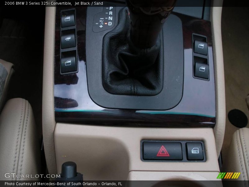 Jet Black / Sand 2006 BMW 3 Series 325i Convertible