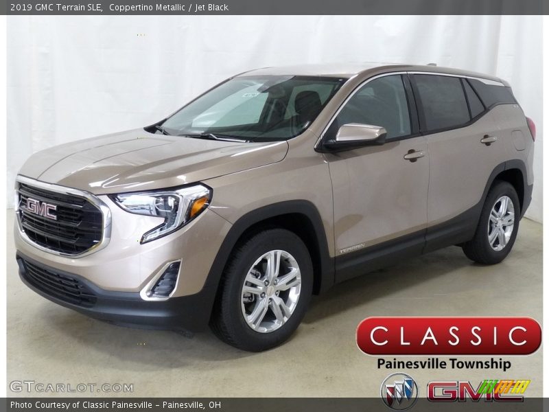 Coppertino Metallic / Jet Black 2019 GMC Terrain SLE