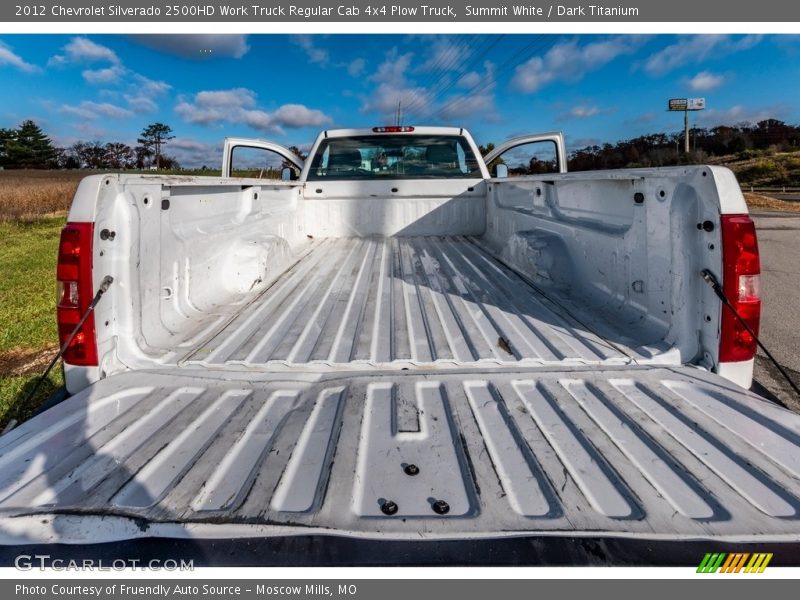 Summit White / Dark Titanium 2012 Chevrolet Silverado 2500HD Work Truck Regular Cab 4x4 Plow Truck