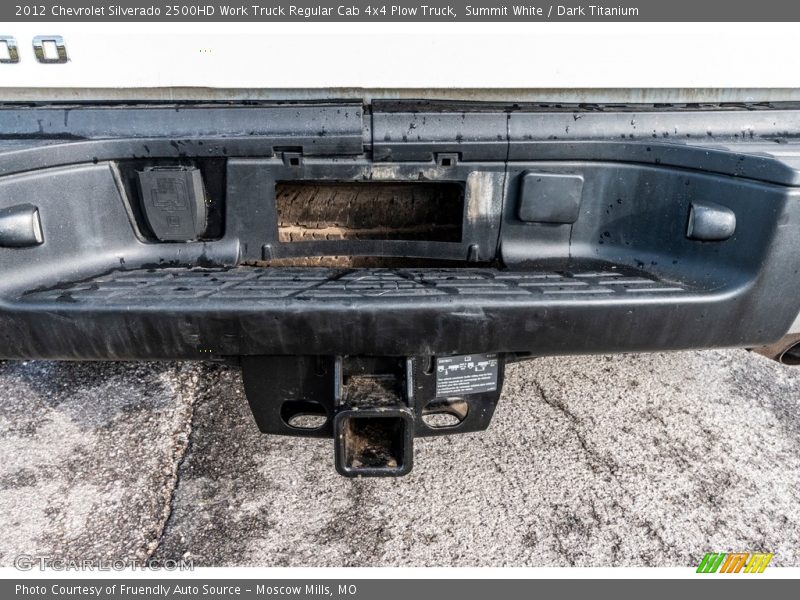 Summit White / Dark Titanium 2012 Chevrolet Silverado 2500HD Work Truck Regular Cab 4x4 Plow Truck