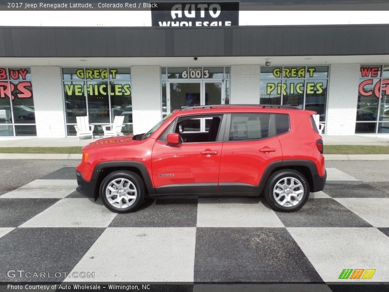 Colorado Red / Black 2017 Jeep Renegade Latitude
