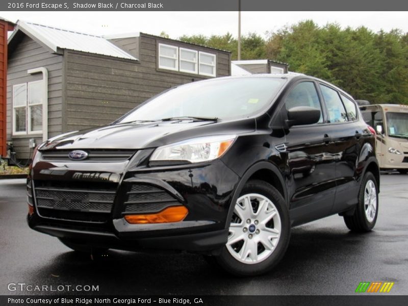 Shadow Black / Charcoal Black 2016 Ford Escape S