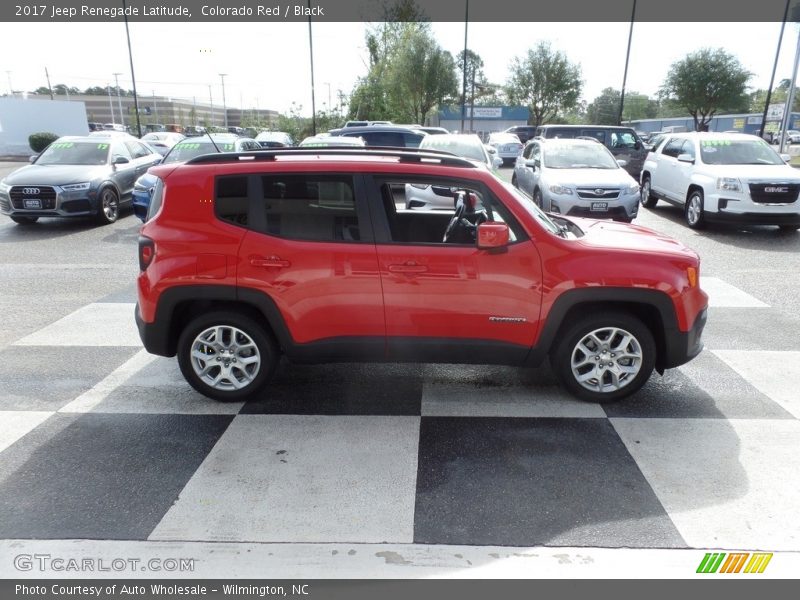 Colorado Red / Black 2017 Jeep Renegade Latitude