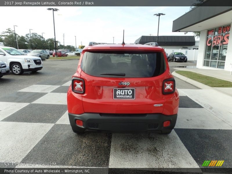 Colorado Red / Black 2017 Jeep Renegade Latitude