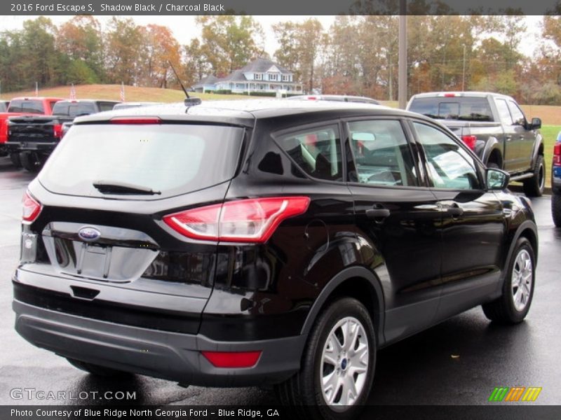 Shadow Black / Charcoal Black 2016 Ford Escape S