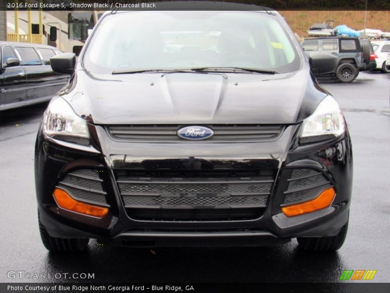 Shadow Black / Charcoal Black 2016 Ford Escape S