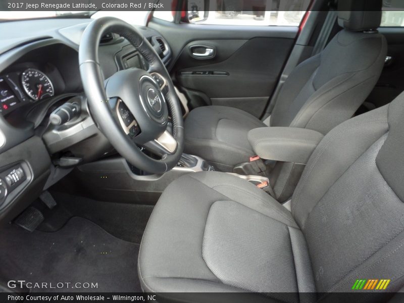 Colorado Red / Black 2017 Jeep Renegade Latitude