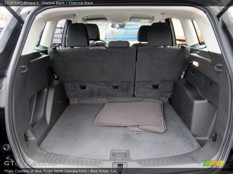 Shadow Black / Charcoal Black 2016 Ford Escape S
