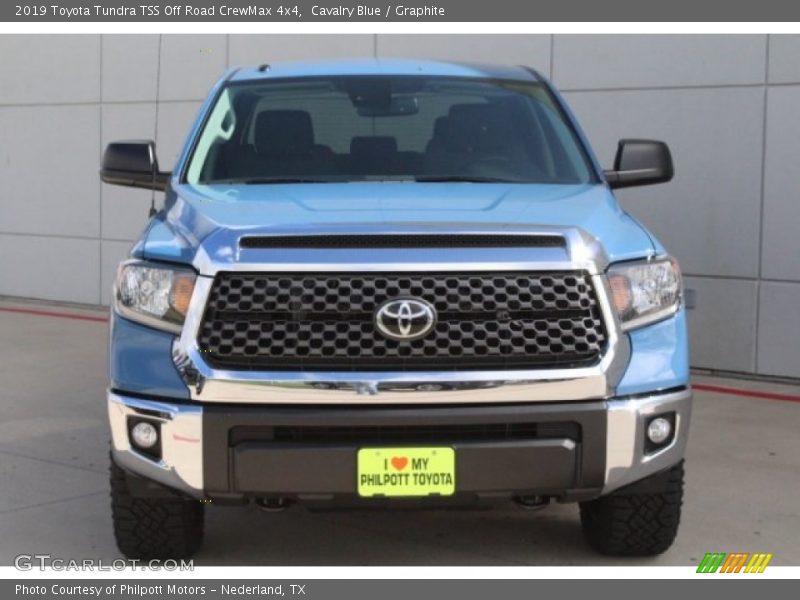 Cavalry Blue / Graphite 2019 Toyota Tundra TSS Off Road CrewMax 4x4