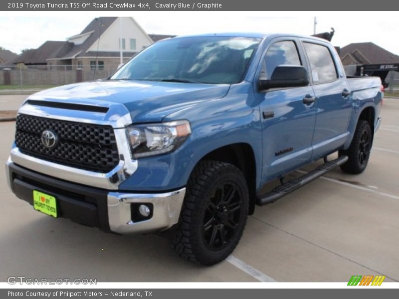 Cavalry Blue / Graphite 2019 Toyota Tundra TSS Off Road CrewMax 4x4