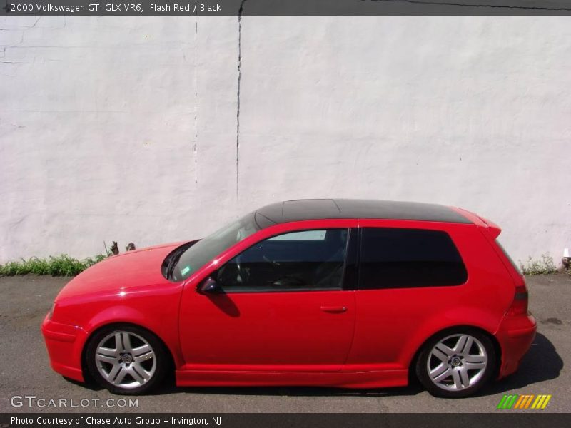 Flash Red / Black 2000 Volkswagen GTI GLX VR6