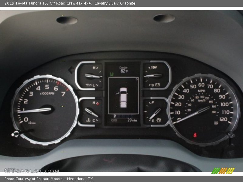 Cavalry Blue / Graphite 2019 Toyota Tundra TSS Off Road CrewMax 4x4