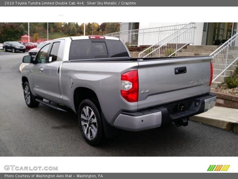 Silver Sky Metallic / Graphite 2019 Toyota Tundra Limited Double Cab 4x4