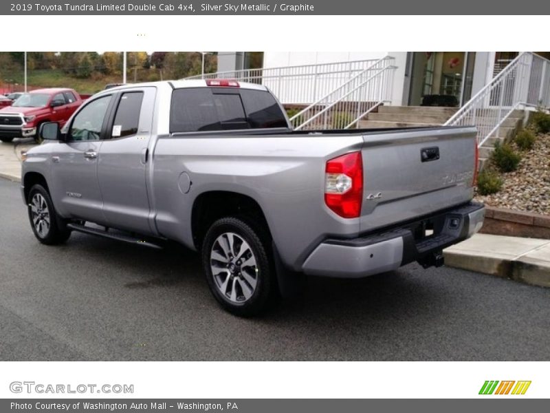 Silver Sky Metallic / Graphite 2019 Toyota Tundra Limited Double Cab 4x4
