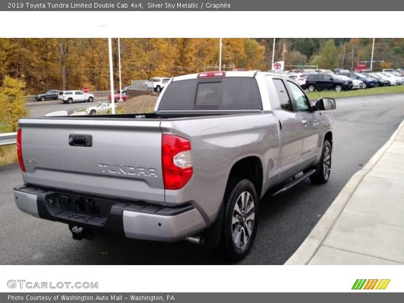 Silver Sky Metallic / Graphite 2019 Toyota Tundra Limited Double Cab 4x4