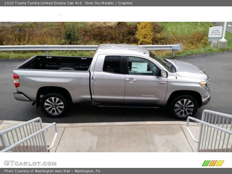 Silver Sky Metallic / Graphite 2019 Toyota Tundra Limited Double Cab 4x4