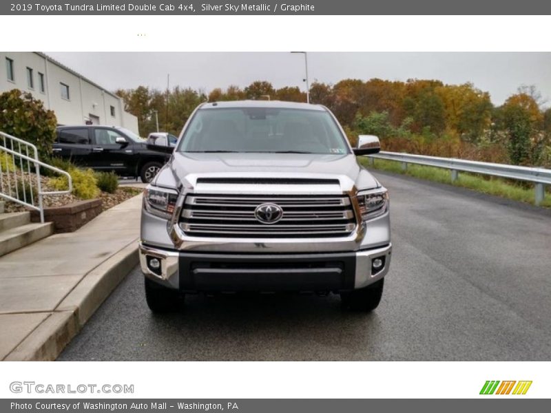 Silver Sky Metallic / Graphite 2019 Toyota Tundra Limited Double Cab 4x4