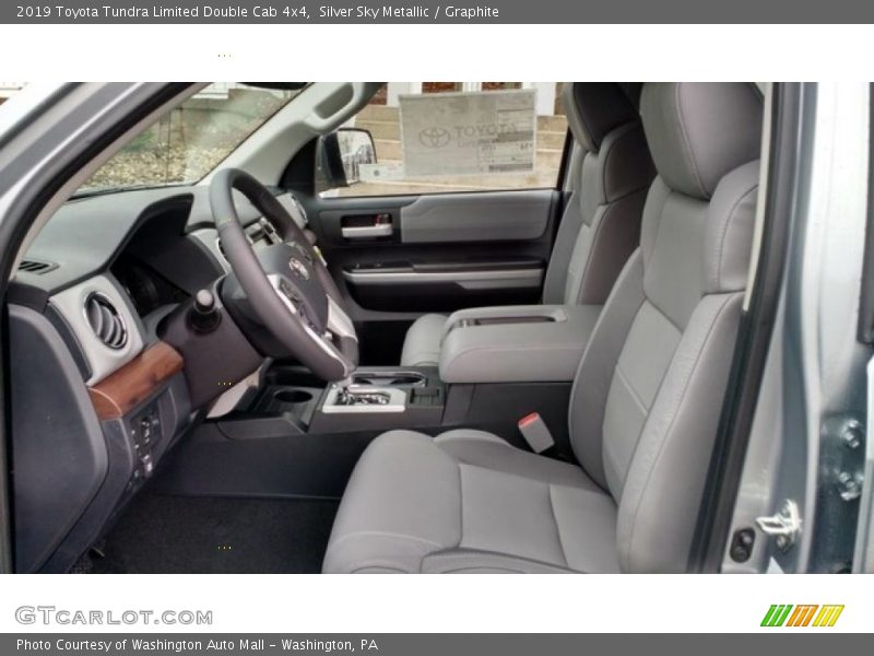 Front Seat of 2019 Tundra Limited Double Cab 4x4