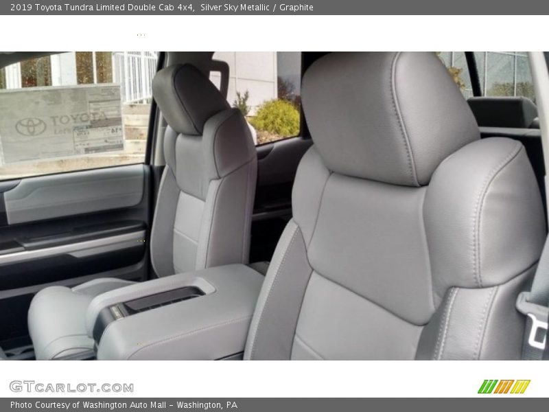 Silver Sky Metallic / Graphite 2019 Toyota Tundra Limited Double Cab 4x4