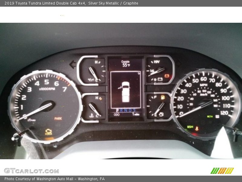  2019 Tundra Limited Double Cab 4x4 Limited Double Cab 4x4 Gauges