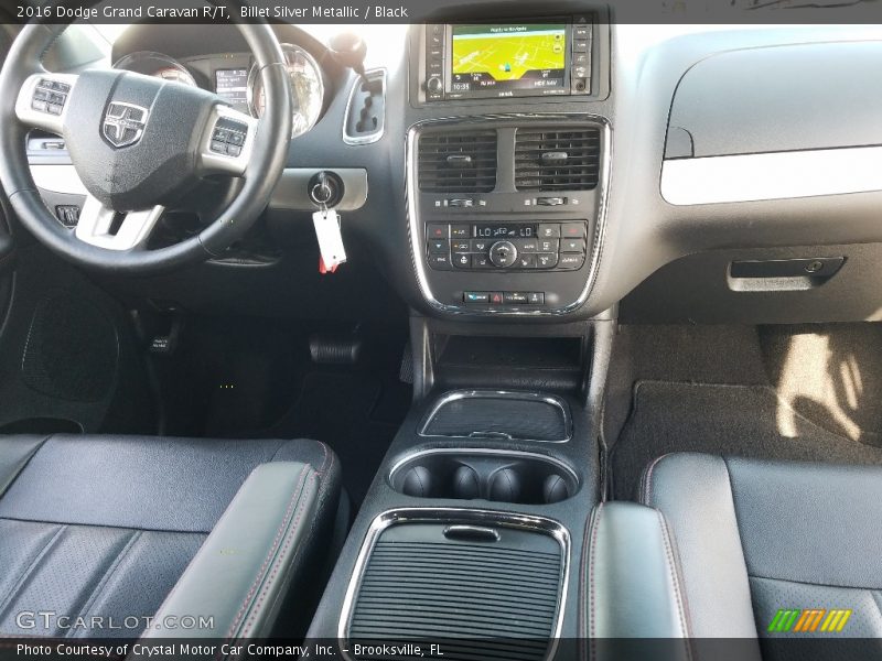 Billet Silver Metallic / Black 2016 Dodge Grand Caravan R/T