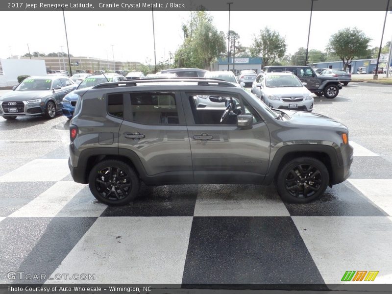 Granite Crystal Metallic / Black 2017 Jeep Renegade Latitude