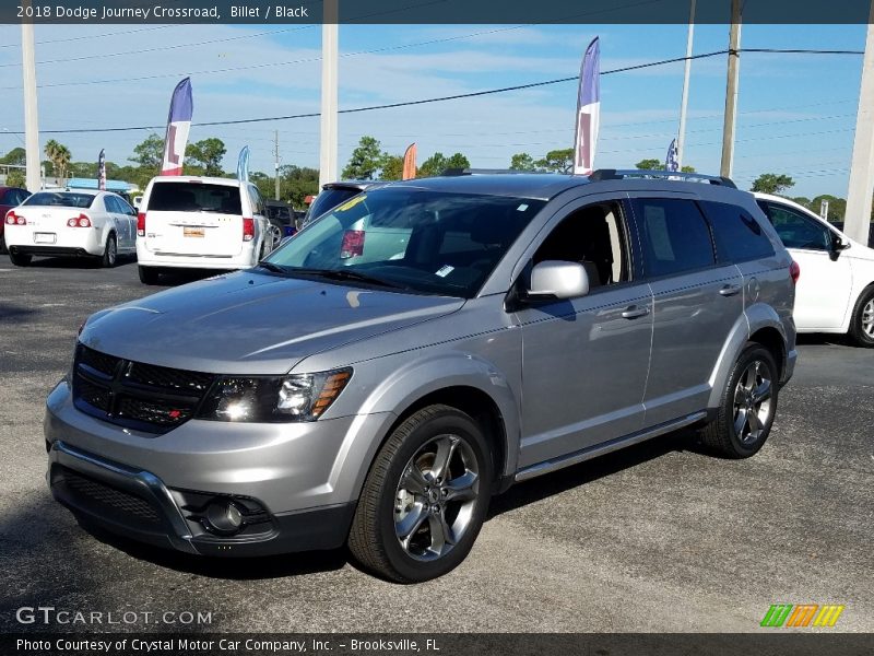 Billet / Black 2018 Dodge Journey Crossroad