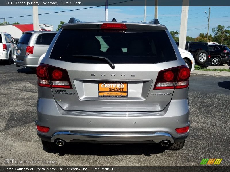 Billet / Black 2018 Dodge Journey Crossroad