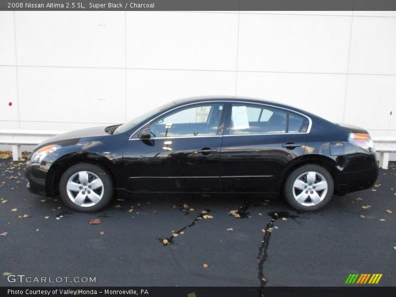 Super Black / Charcoal 2008 Nissan Altima 2.5 SL