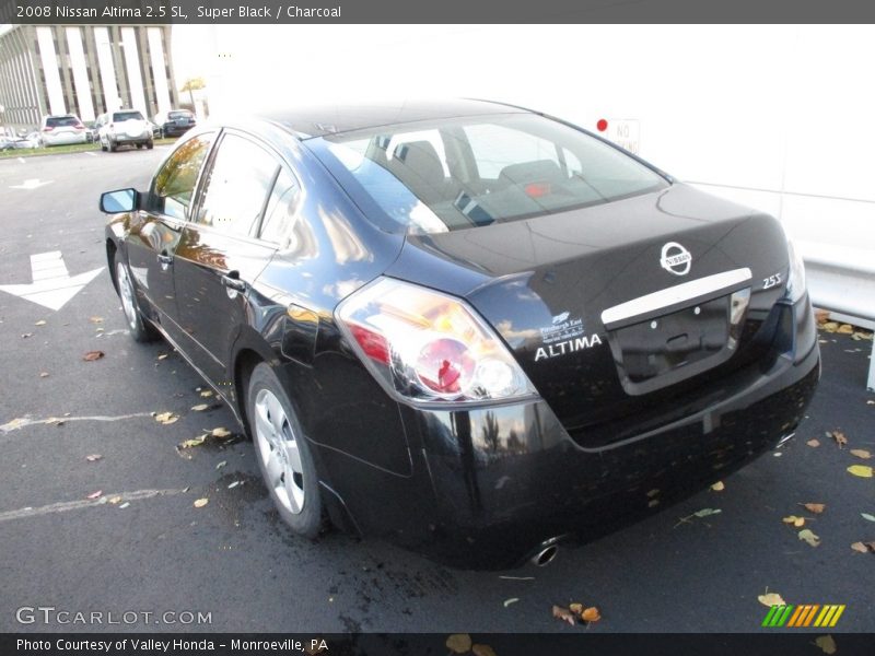 Super Black / Charcoal 2008 Nissan Altima 2.5 SL