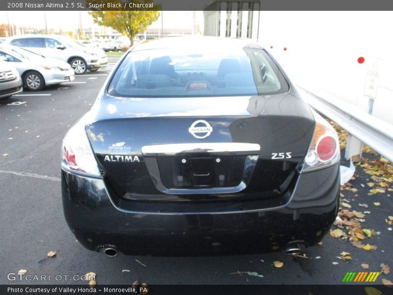 Super Black / Charcoal 2008 Nissan Altima 2.5 SL