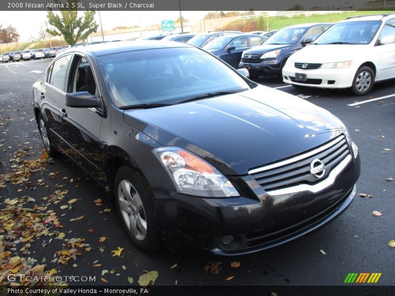 Super Black / Charcoal 2008 Nissan Altima 2.5 SL