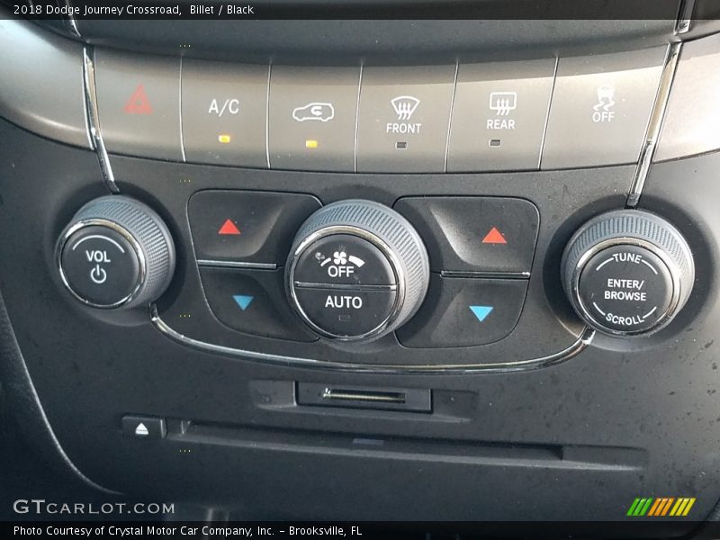 Billet / Black 2018 Dodge Journey Crossroad