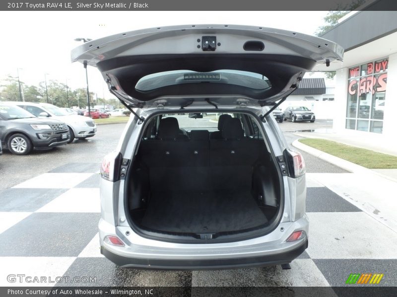 Silver Sky Metallic / Black 2017 Toyota RAV4 LE