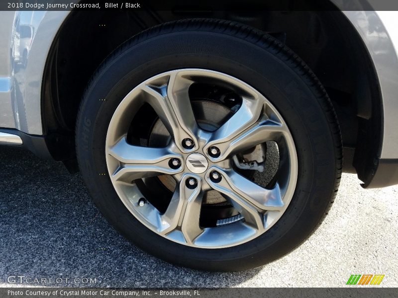 Billet / Black 2018 Dodge Journey Crossroad