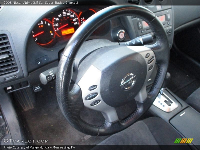 Super Black / Charcoal 2008 Nissan Altima 2.5 SL