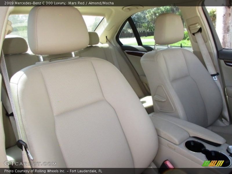 Mars Red / Almond/Mocha 2009 Mercedes-Benz C 300 Luxury