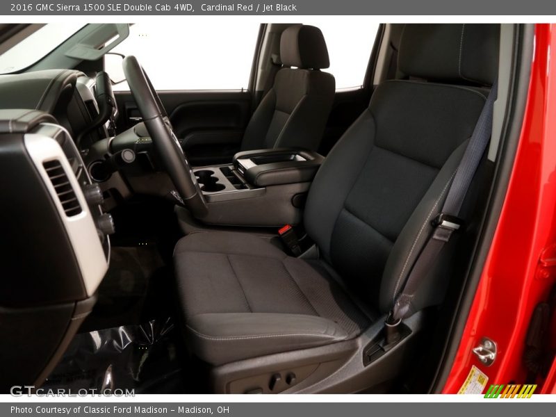 Cardinal Red / Jet Black 2016 GMC Sierra 1500 SLE Double Cab 4WD