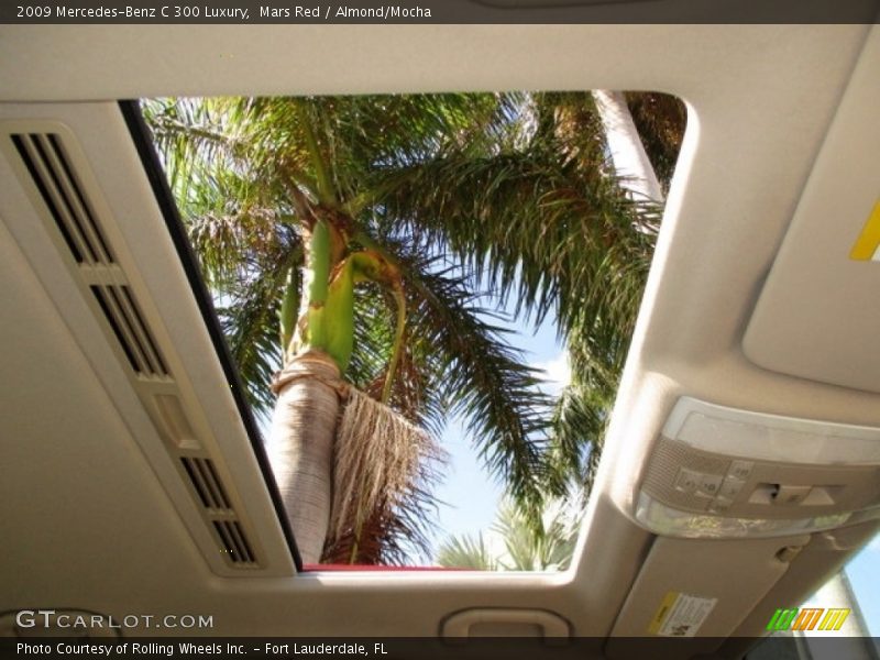 Mars Red / Almond/Mocha 2009 Mercedes-Benz C 300 Luxury