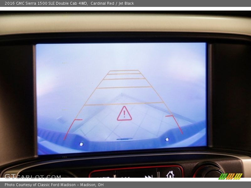 Cardinal Red / Jet Black 2016 GMC Sierra 1500 SLE Double Cab 4WD