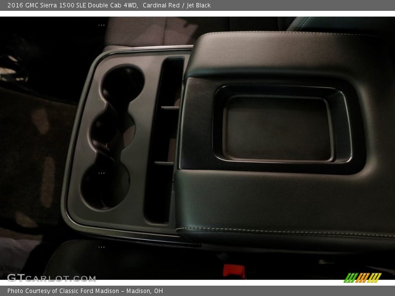 Cardinal Red / Jet Black 2016 GMC Sierra 1500 SLE Double Cab 4WD
